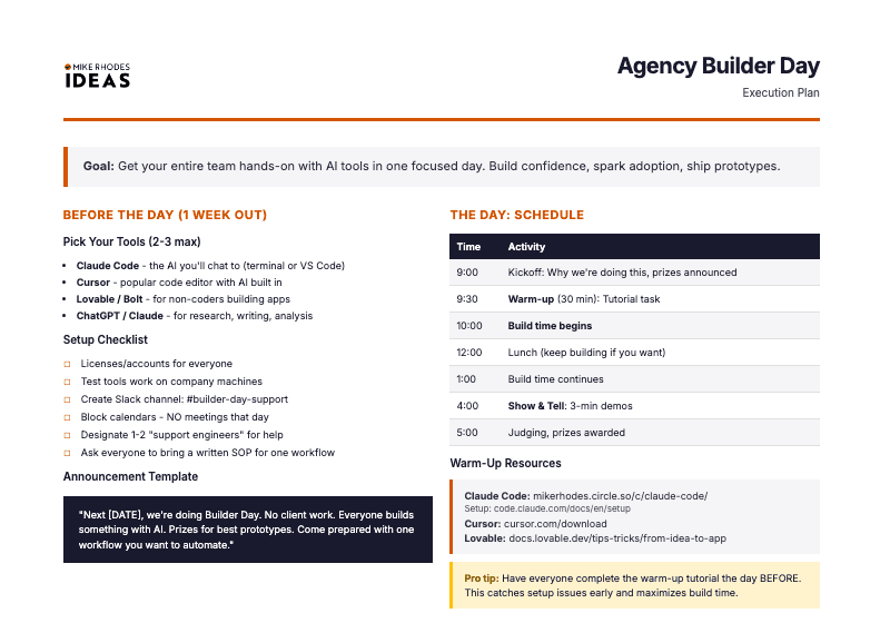 Agency Builder Day PDF Preview